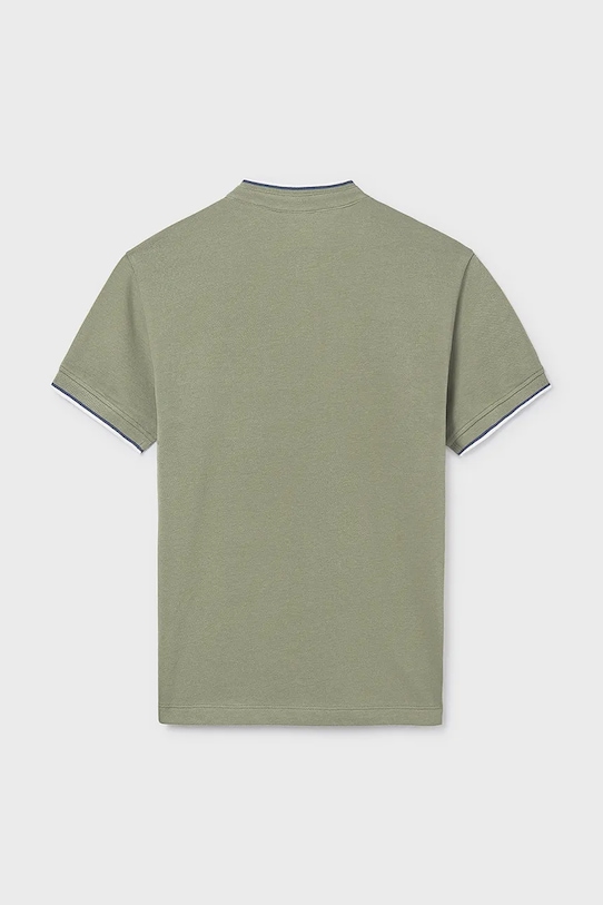 Αγορίστικα Παιδικά βαμβακερά μπλουζάκια πόλο Mayoral 6163.7B.Junior.PPY2 πράσινο