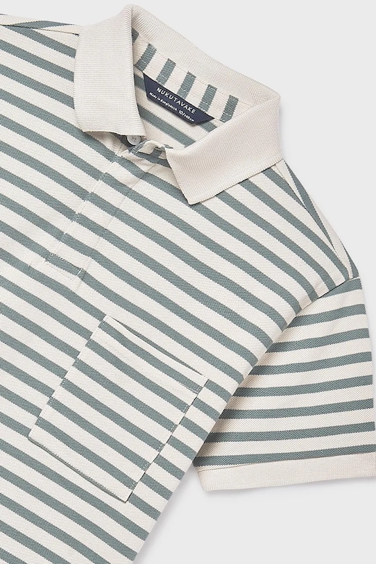 Mayoral polo bawełniane dziecięce beżowy 6164.7B.Junior.PPY2