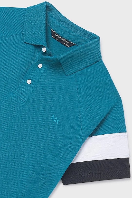 Mayoral polo dziecięce turkusowy 6165.7D.Junior.PPY2