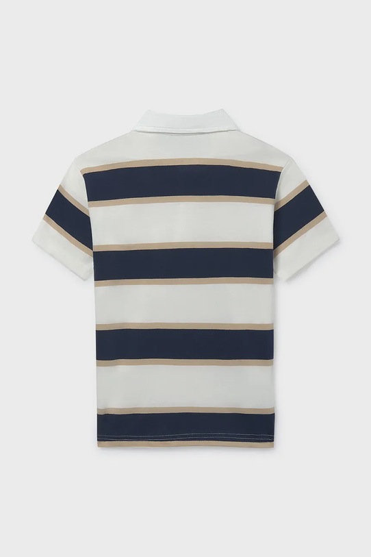 Mayoral polo bawełniane dziecięce 6167.7E.Junior.PPY2 biały SS26