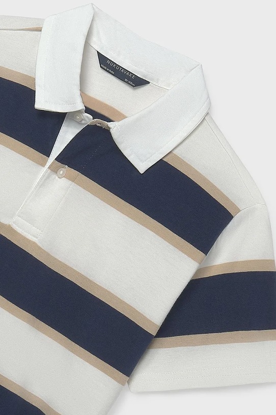 Chłopiec Mayoral polo bawełniane dziecięce 6167.7E.Junior.PPY2 biały