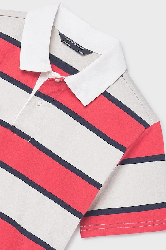 Otroški bombažen polo Mayoral bež 6167.7E.Junior.PPY2