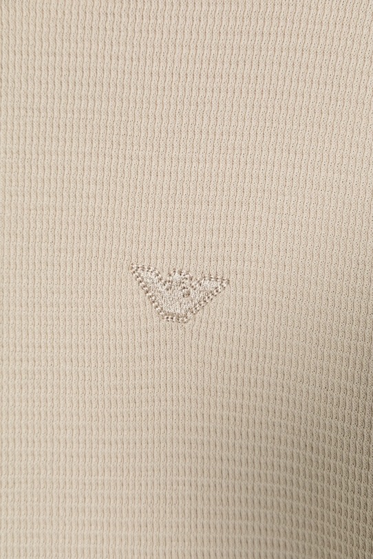 Chłopiec Emporio Armani polo bawełniane dziecięce EB000966.AF21879 beżowy