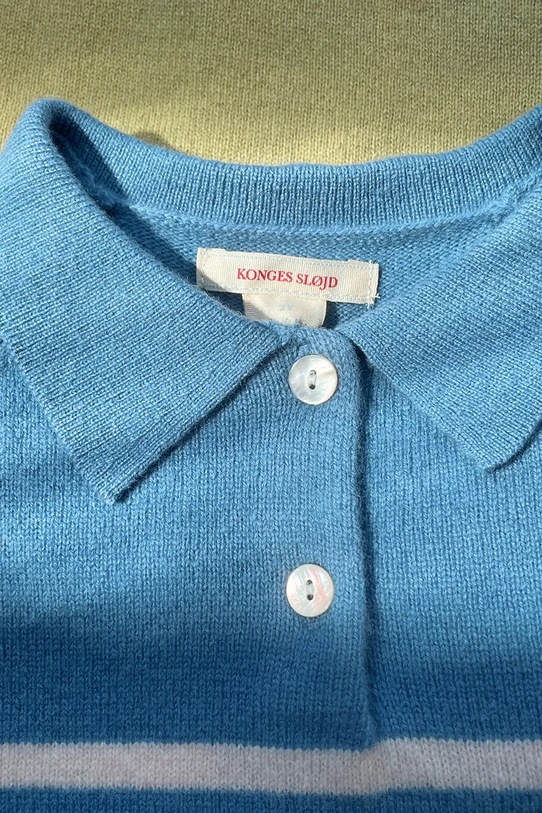 Konges Sløjd sweter wełniany dziecięcy BASI POLO KS104662.PPY2