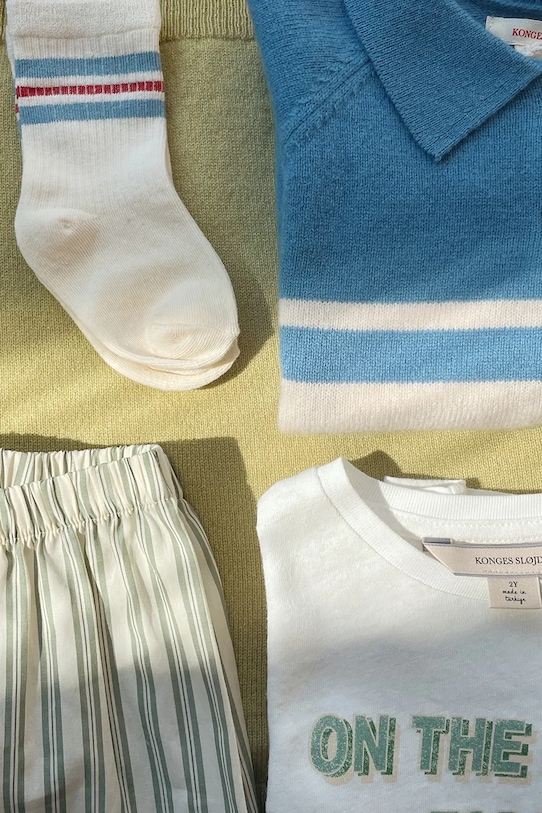 Konges Sløjd sweter wełniany dziecięcy BASI POLO KS104662.PPY2