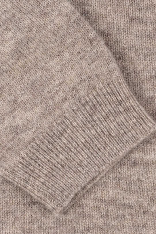 Konges Sløjd sweter wełniany dziecięcy BASI POLO KS104662.PPY2 beżowy