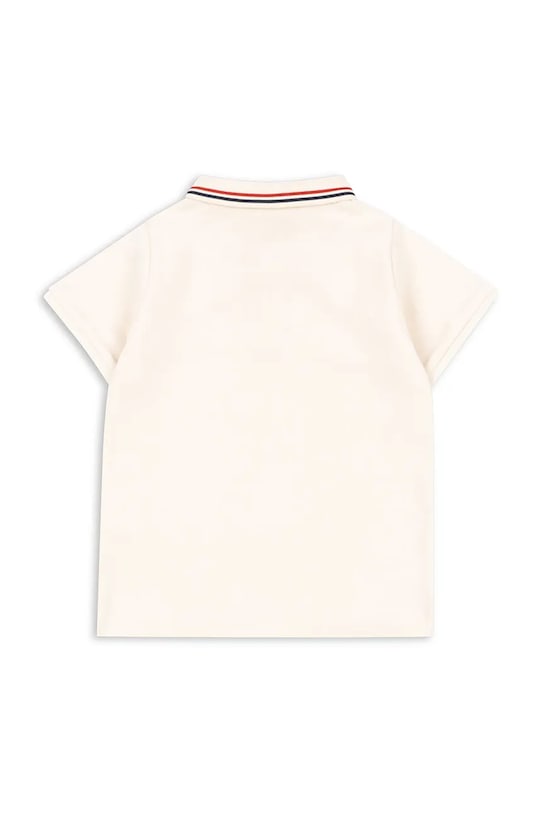 Konges Sløjd polo bawełniane dziecięce FLORIAN POLO SHIRT GOTS KS104814.PPY2 beżowy SS26