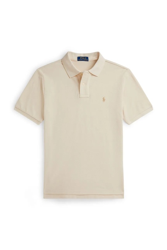 Polo Ralph Lauren polo bawełniane dziecięce bawełna beżowy 323703632507