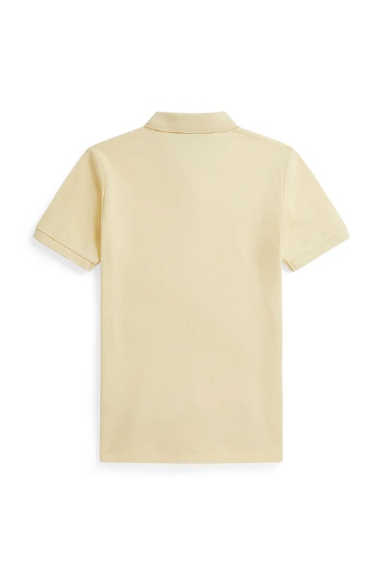 Polo Ralph Lauren polo bawełniane dziecięce 323703632512 żółty SS26
