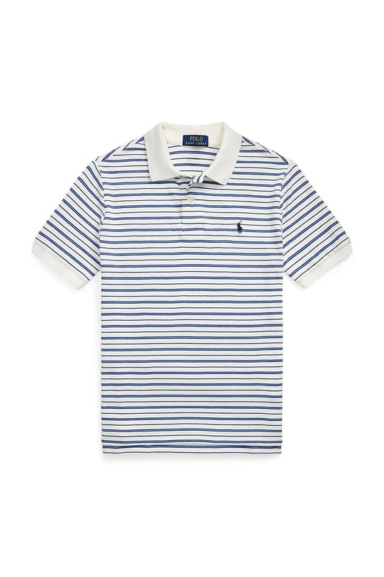 Polo Ralph Lauren polo bawełniane dziecięce wzorzyste niebieski 323964133002