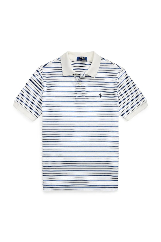 Polo Ralph Lauren polo bawełniane dziecięce wzorzyste niebieski 323964133002