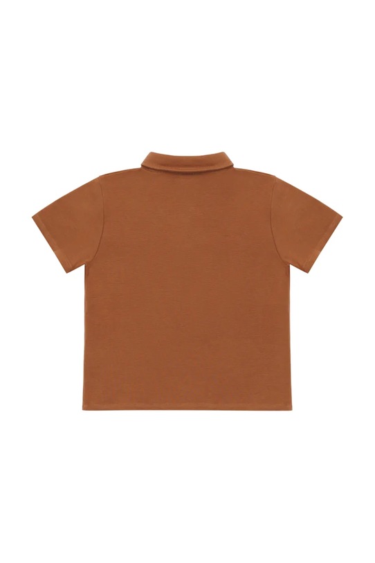Chłopiec Donsje polo niemowlęce Wouti Shirt Golden Retriever 4098703.80.92 brązowy