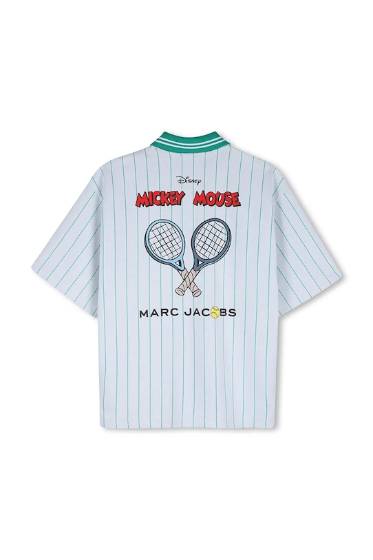 Marc Jacobs polo za djecu s pamukom W60777.114.150 tirkizna SS26