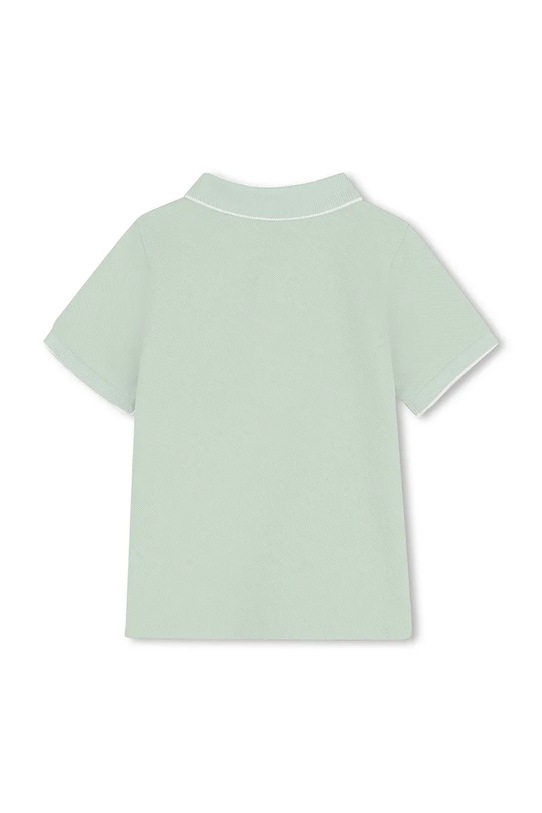 BOSS polo in lana bambino/a J52713.86.94 turchese SS26