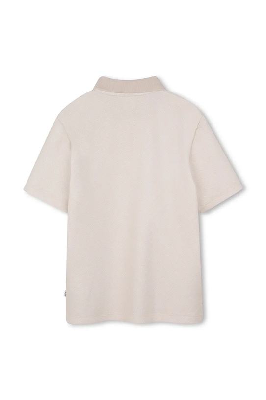 BOSS tricouri polo din bumbac pentru copii J52961.114.150 bej SS26