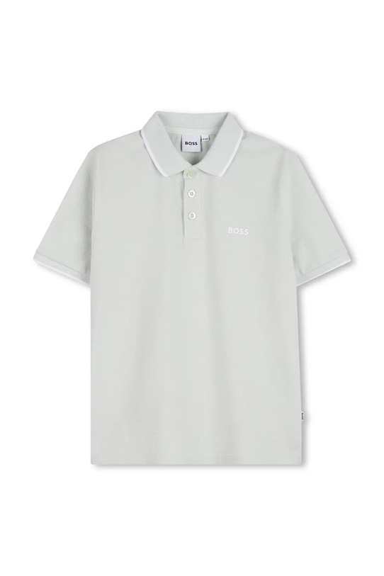 Dječja polo majica BOSS s elastinom tirkizna J53169.162.174