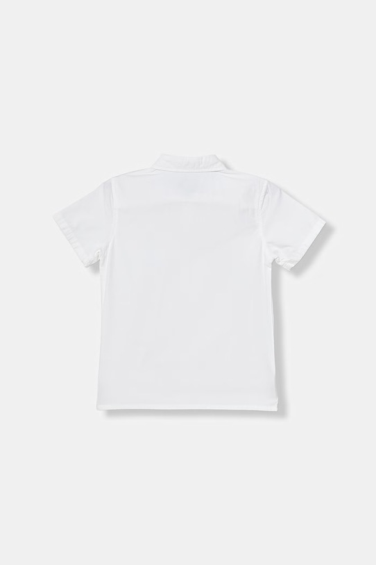 Guess koszula dziecięca bawełniana N6GH04.WBHQ1.PPY2.M biały SS26