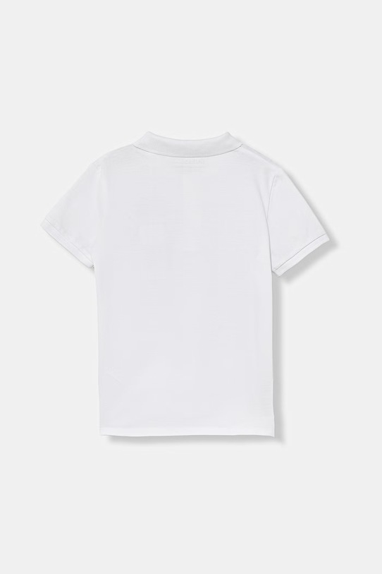 Guess polo dziecięce bawełniane N6GP01.K9WF4.PPY2.M biały SS26