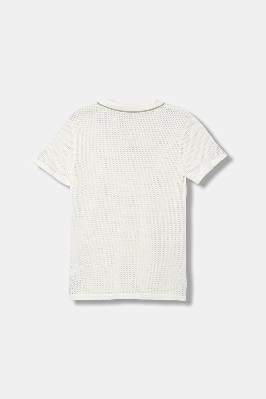 Παιδικό πουκάμισο πόλο Guess L6GP08.KG520.PPY2.M λευκό SS26