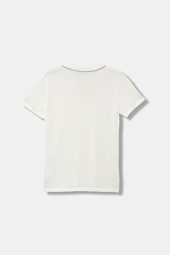 Παιδικό πουκάμισο πόλο Guess L6GP08.KG520.PPY2.M λευκό SS26