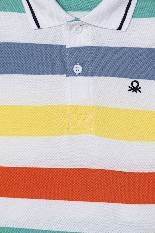 Dječaci United Colors of Benetton polo za djecu od pamuka 37JJC3023.G.Stagionale šarena