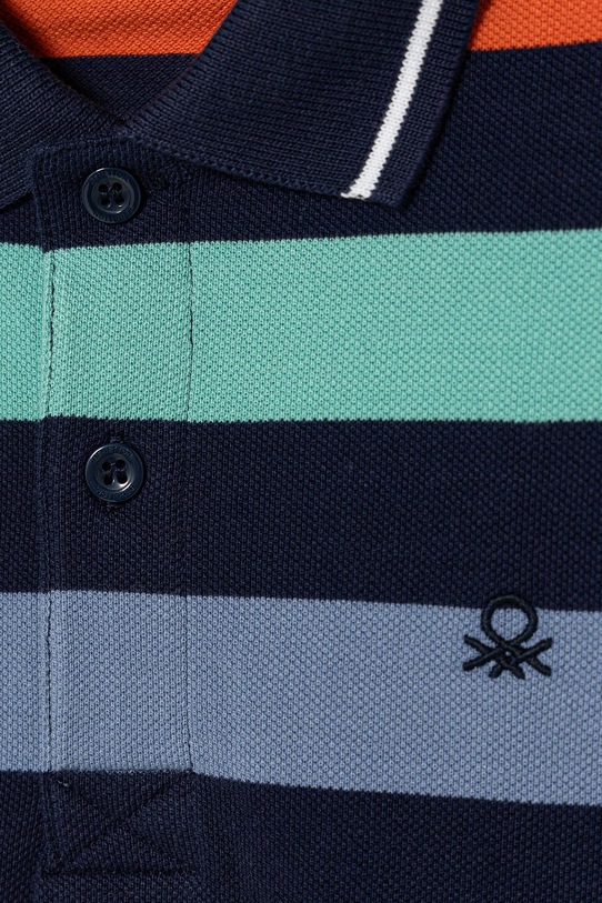 Chłopiec United Colors of Benetton polo dziecięce bawełniane 37JJC3023.G.Stagionale multicolor