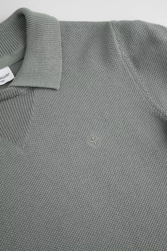 Coccodrillo polo tričko detské bavlnené zelená WC6172101EJB