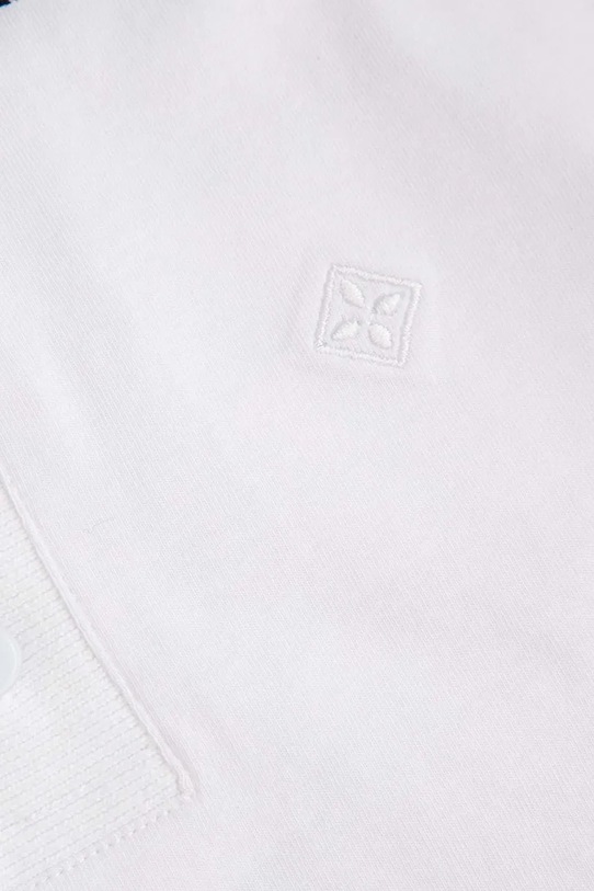 Coccodrillo polo tričko detské s bavlnou biela WC6143603EJB