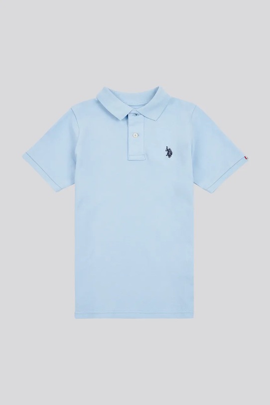 U.S. Polo Assn. polo dětské bavlněné USP2369 modrá SS26