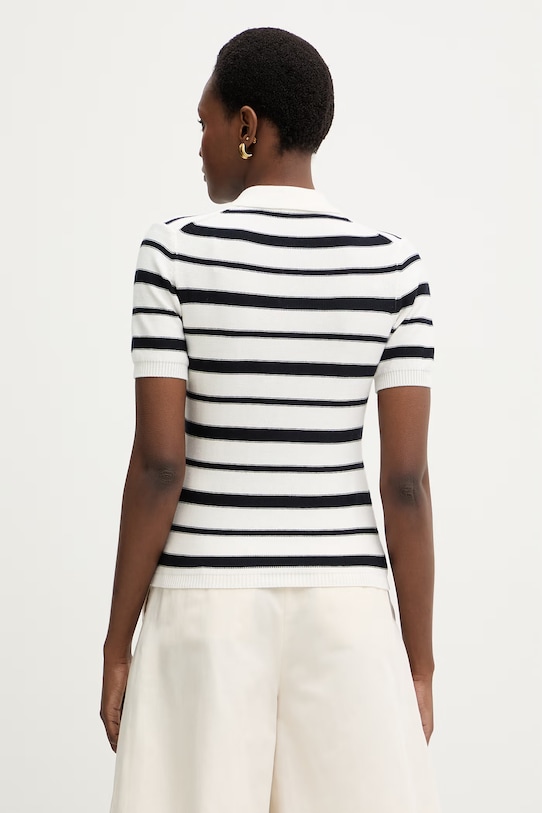 Ruházat MM by Max Mara poló CARIOCA 2616361137600 fehér