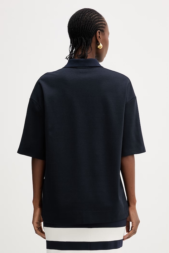 Oblečenie Polo tričko MM by MaxMara ABETAIA 2616951017600 tmavomodrá