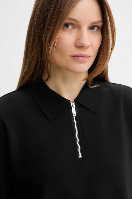 Calvin Klein polo czarny LV044E241G