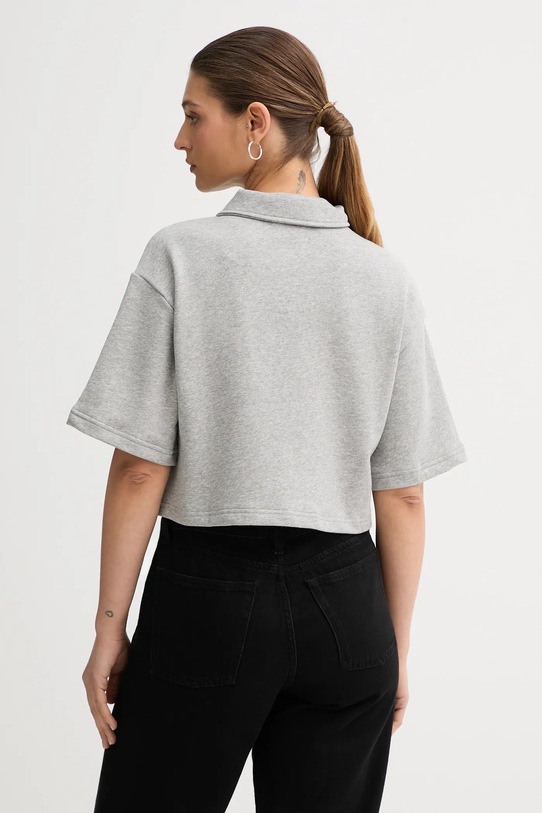 Odzież United Colors of Benetton polo bawełniane x Stranger Things 33NVD3015 szary