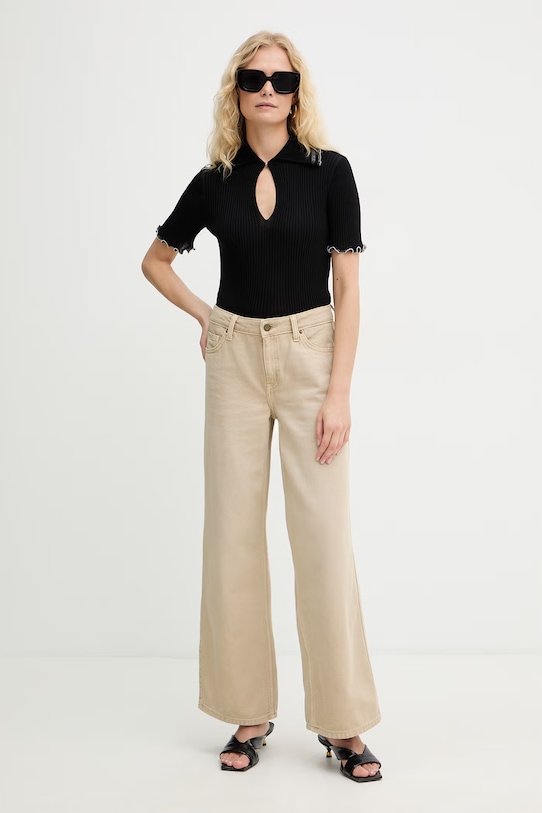 Pinko tričko dámske s bavlnou 106287.A343 čierna SS26