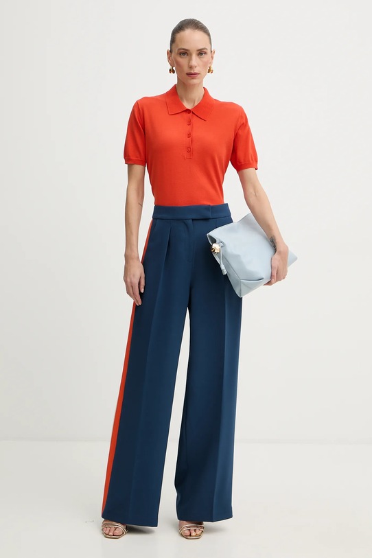 Patrizia Pepe polo 8K0408.K027 pomarańczowy SS26