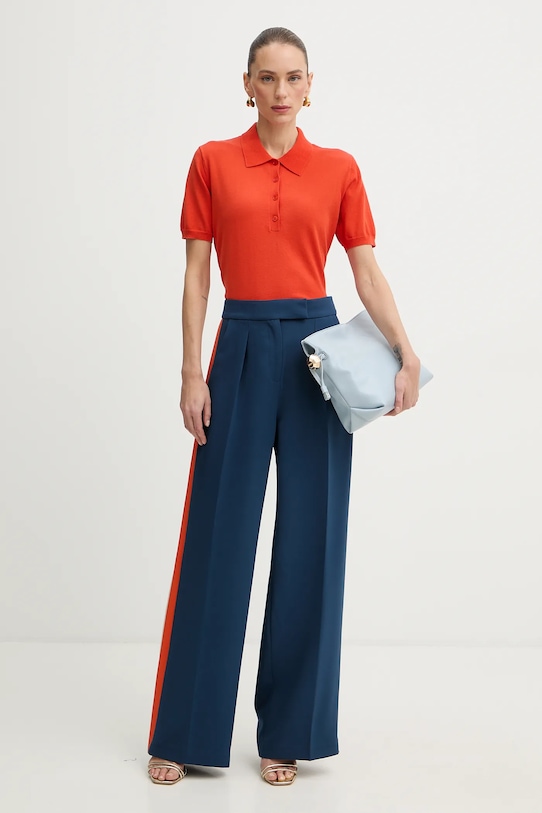 Patrizia Pepe polo 8K0408.K027 pomarańczowy SS26