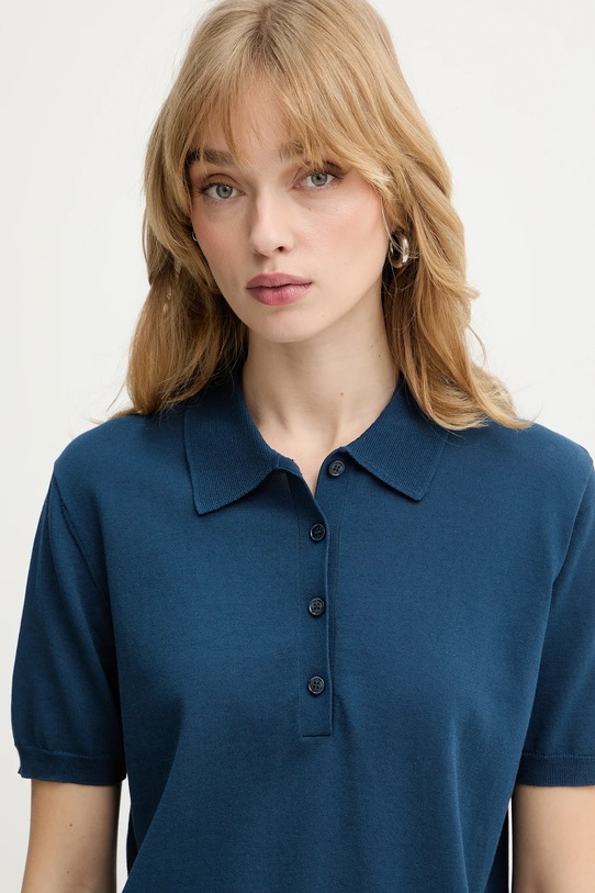 Patrizia Pepe polo niebieski 8K0408.K027