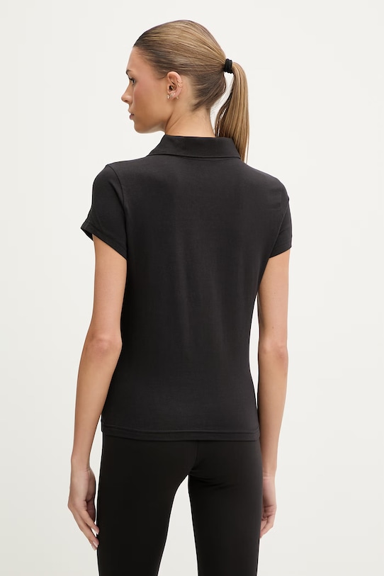 Odzież Puma polo damskie bawełniane z elastanem Baby Polo 693848 czarny