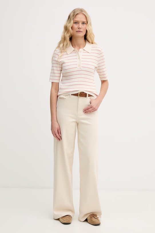 Mos Mosh polo Caliz 176710 różowy SS26