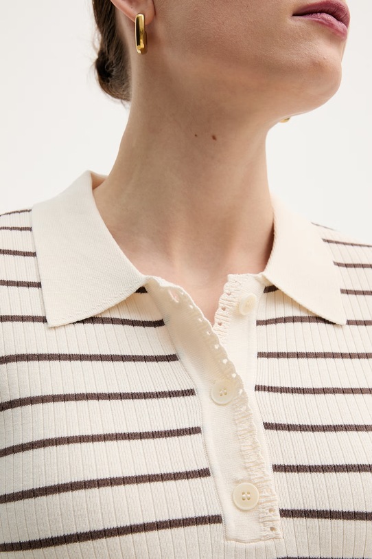 Mos Mosh polo Caliz 176710 brązowy