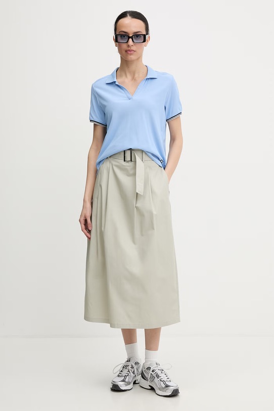 Helly Hansen поло для женщин PORTOFINO 54655. голубой SS26