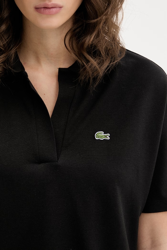 Lacoste polo czarny PF1123