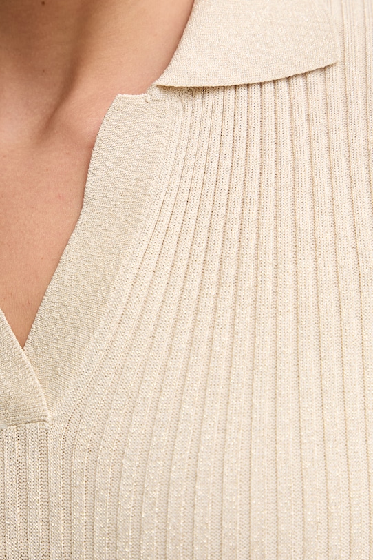 Fracomina polo damskie FS26ST7001K564Q7 beżowy