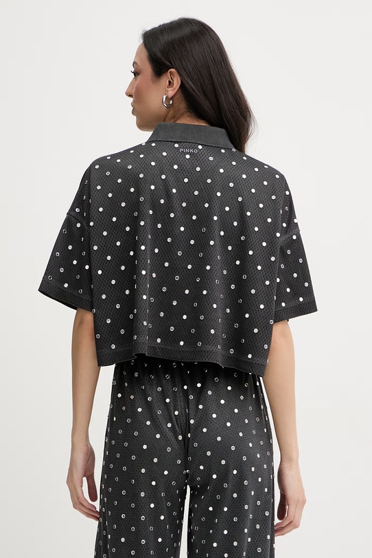 Oblečenie Pinko polo tričko dámske 106855.A3BC sivá