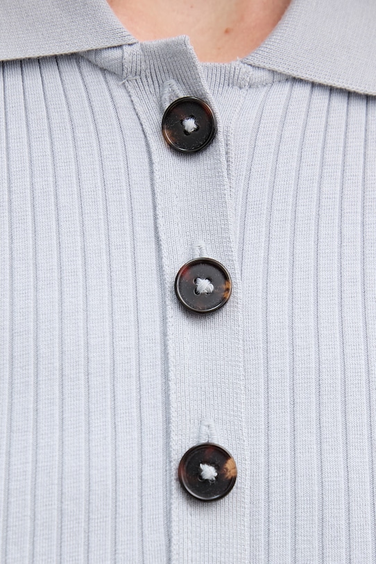 Marc O'Polo polo 5000013268 szary