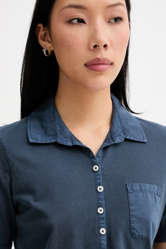 Marc O'Polo polo dámské bavlněné námořnická modř 5000013270