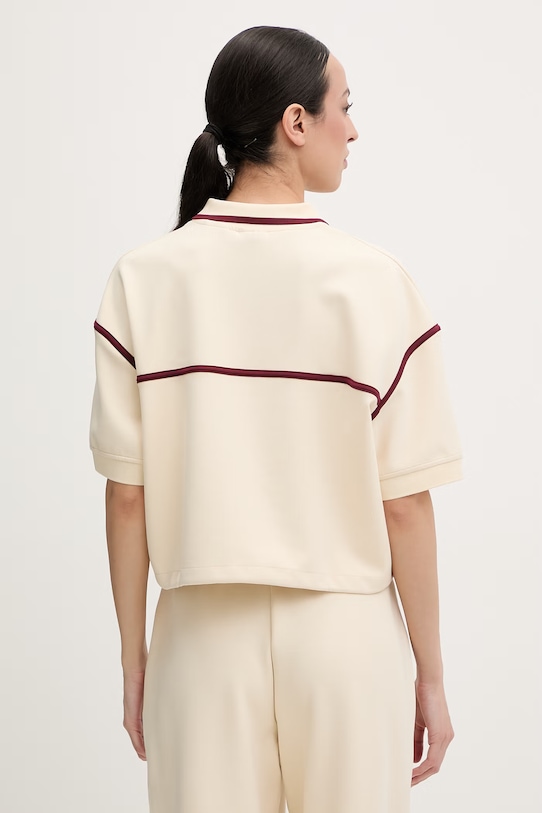 Odzież Guess polo damskie JASMINE V6GP01.K2945 beżowy