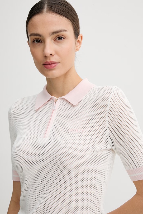 Guess polo damskie GABRY beżowy V6GR04.Z0725