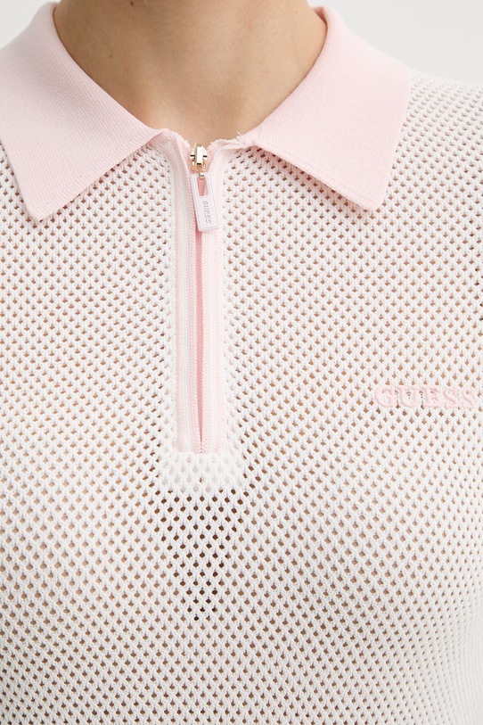 Guess polo damskie GABRY V6GR04.Z0725 beżowy