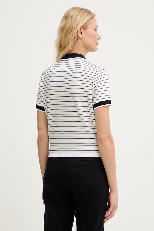 Odzież Guess polo damskie ALPHONSINE W6GP17.K2946 biały